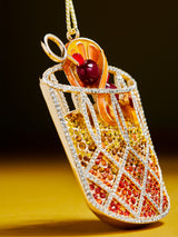 BaubleBar Sleigh-groni Cocktail Ornament - Negroni - 
    Christmas holiday ornament 
  
