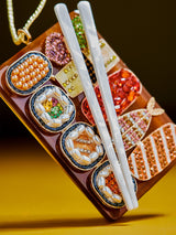 BaubleBar Maki Spirits Bright Sushi Ornament - Sushi - 
    Christmas holiday ornament 
  
