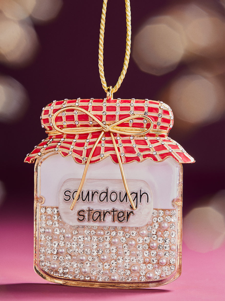 Everybody Rise Sourdough Ornament - Sourdough Starter
