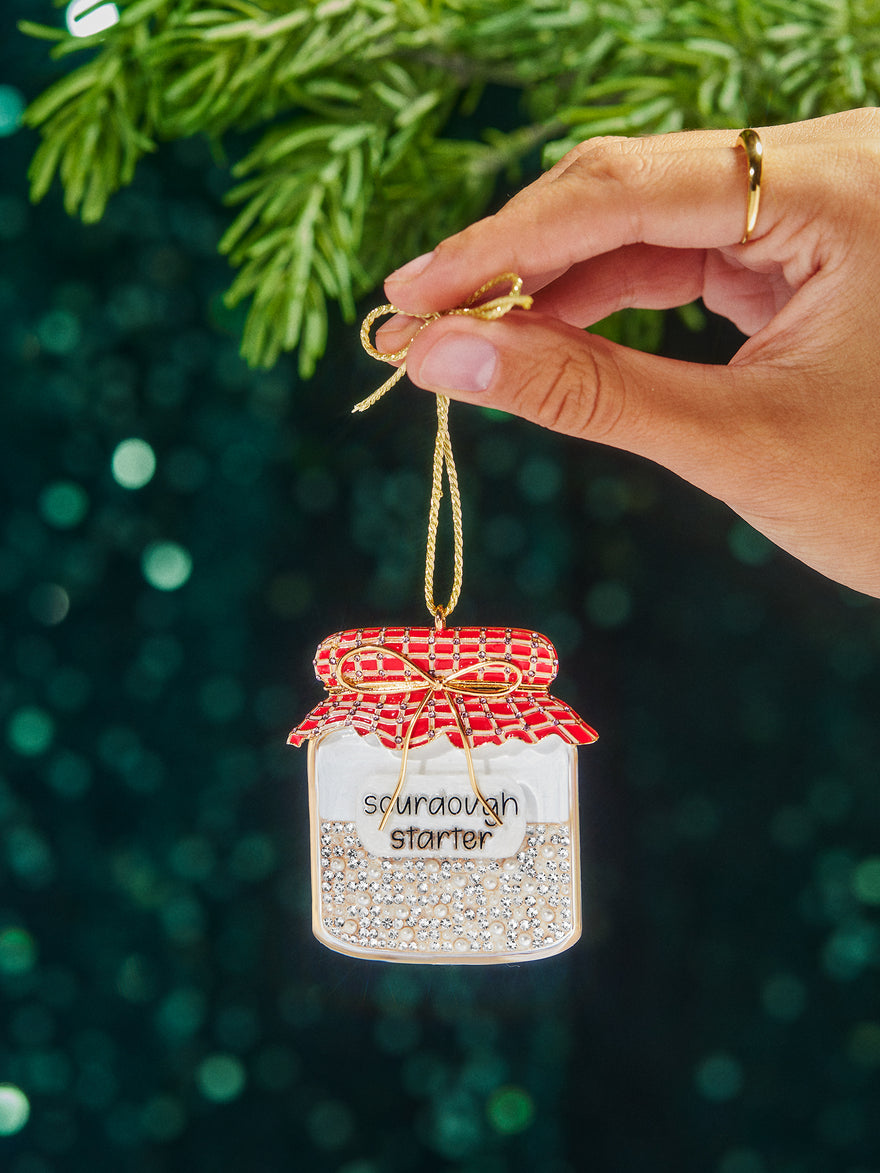 Everybody Rise Sourdough Ornament - Sourdough Starter