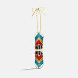 Shred The Season Snowboard Ornament - Snowboard