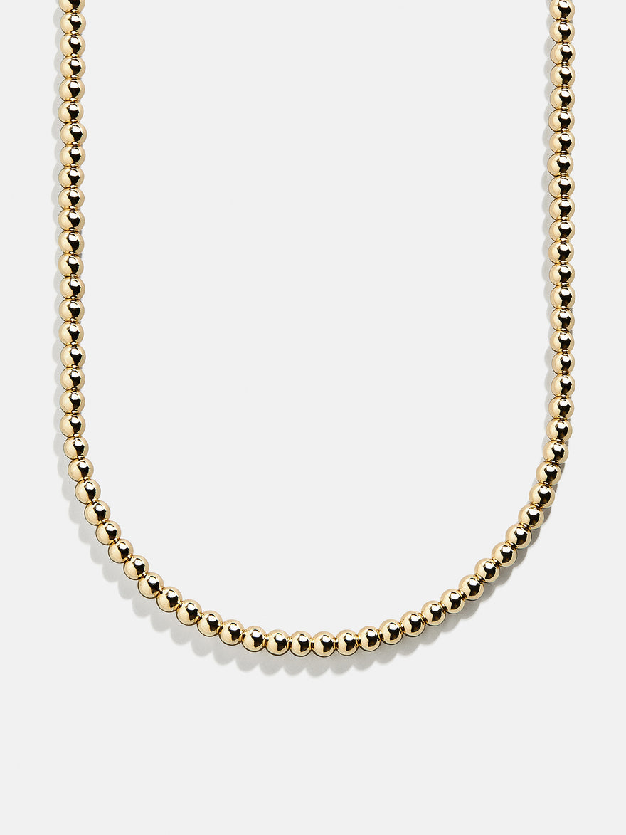 Waterproof Pisa Necklace - Gold