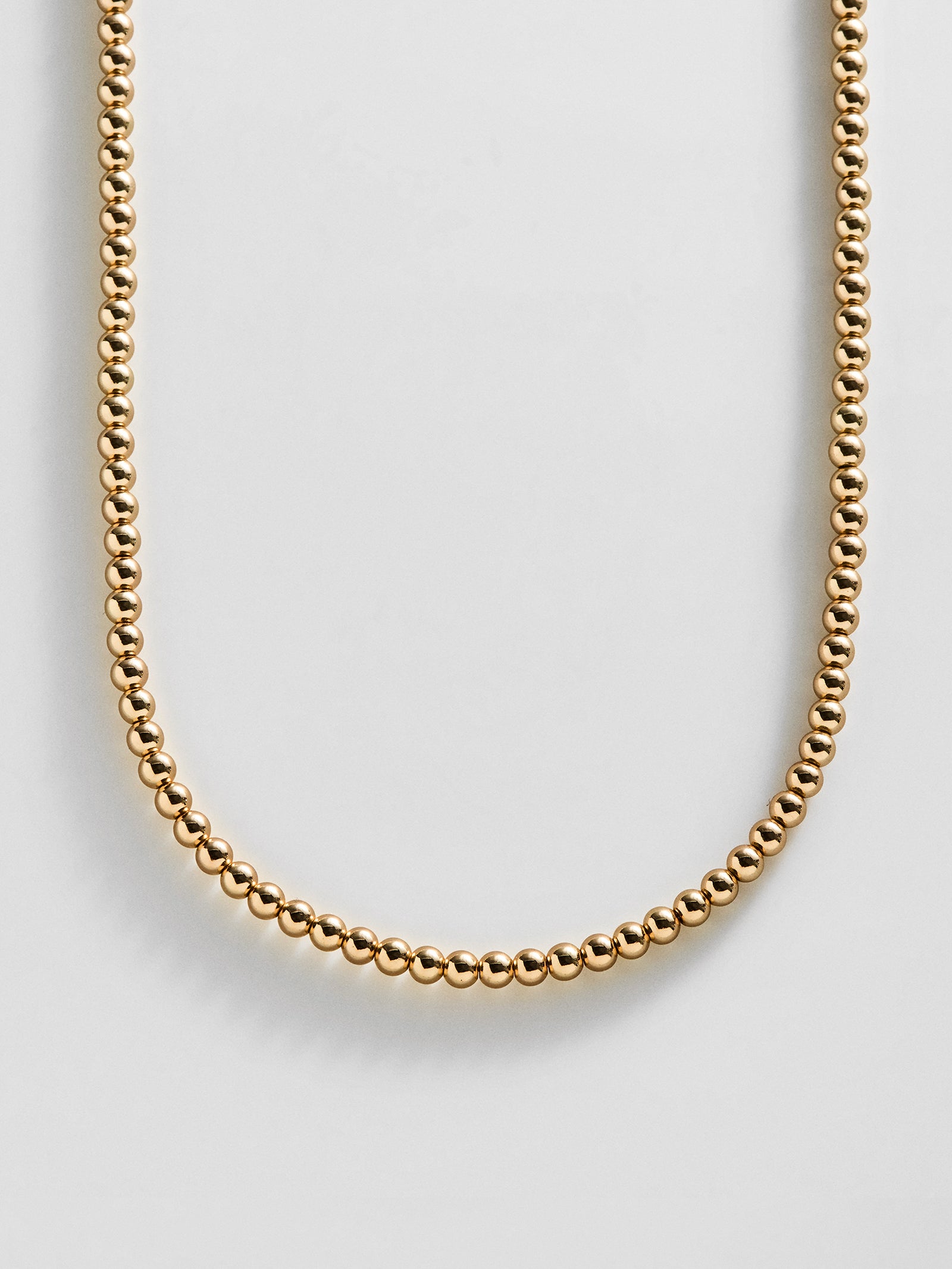 Waterproof 14K Gold Pisa Necklace - Gold