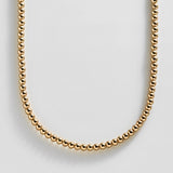 Waterproof 14K Gold Pisa Necklace - Gold