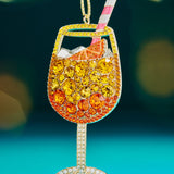 Merry Spritz-mas Cocktail Ornament - Aperol Spritz