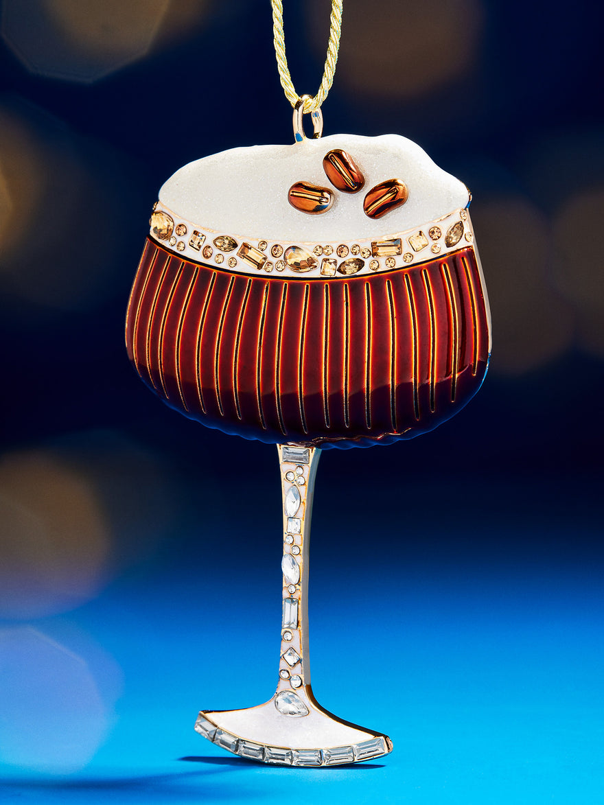 Espresso Your Joy Cocktail Ornament - Espresso Martini