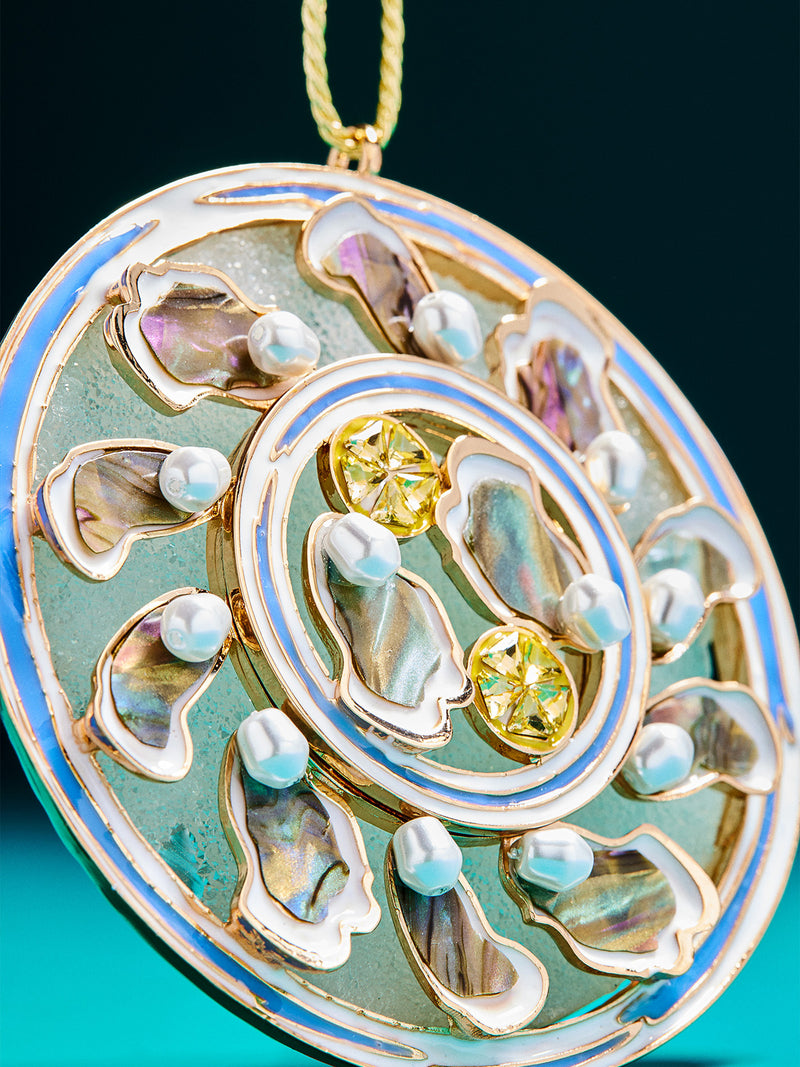 BaubleBar Shuck & Awe Oyster Ornament - Oysters - 
    Christmas holiday ornament 
  
