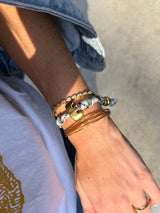 BaubleBar Gold - 
    Initial waterproof paracord bracelet
  
