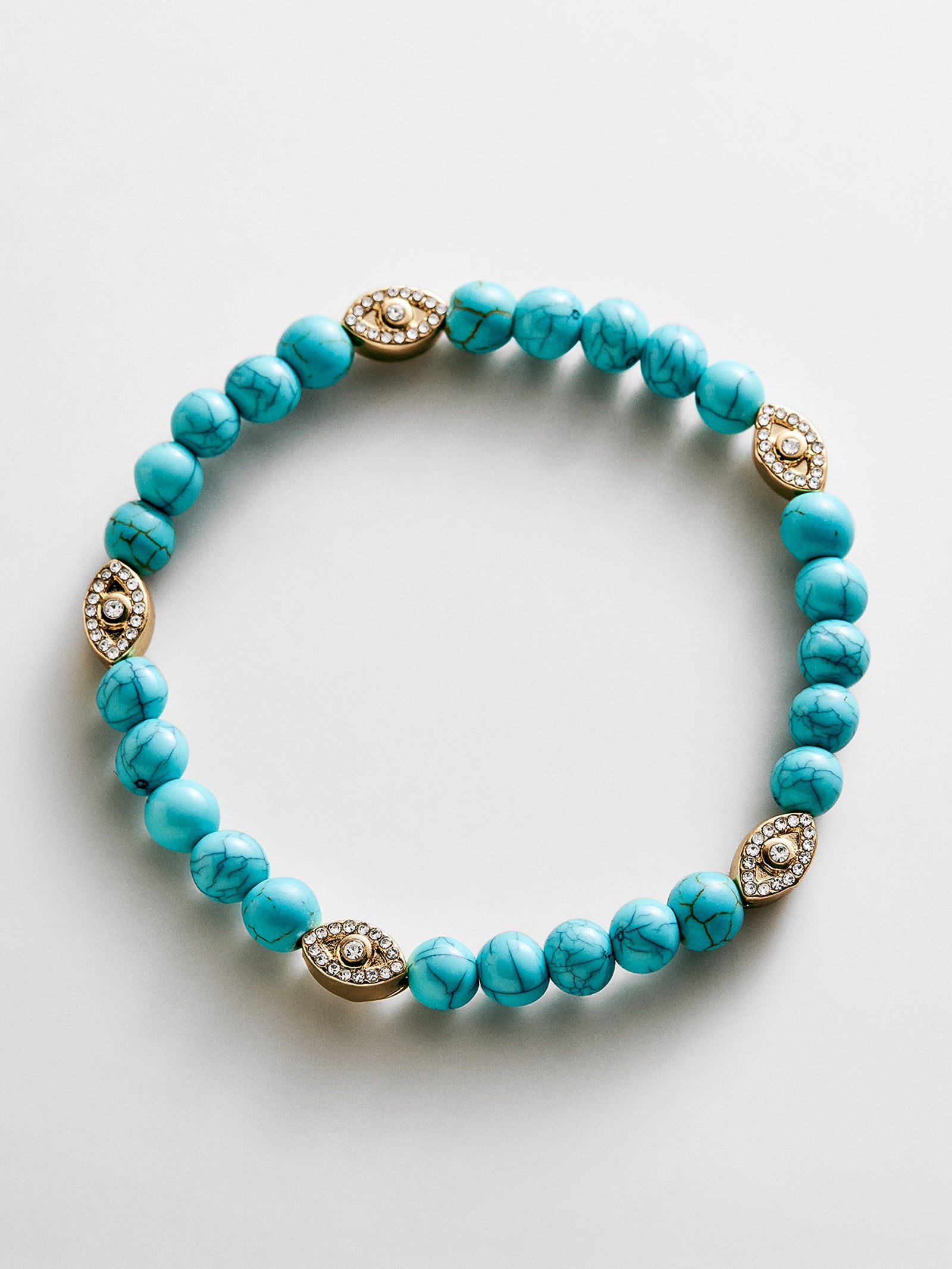 Peace of Mind Semi-Precious Bracelet - Evil Eye