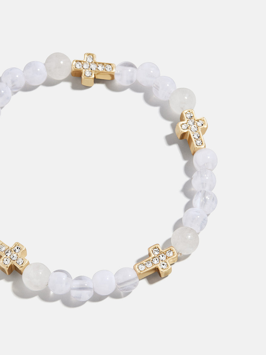 Peace of Mind Semi-Precious Bracelet - Cross