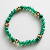 Peace of Mind Semi-Precious Bracelet - Clover