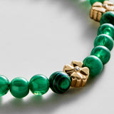 Peace of Mind Semi-Precious Bracelet - Clover
