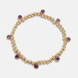Birthstone Pisa Bracelet - Amethyst