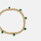 Birthstone Pisa Bracelet - Emerald