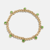 Birthstone Pisa Bracelet - Peridot