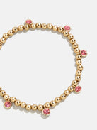 Birthstone Pisa Bracelet - Rose