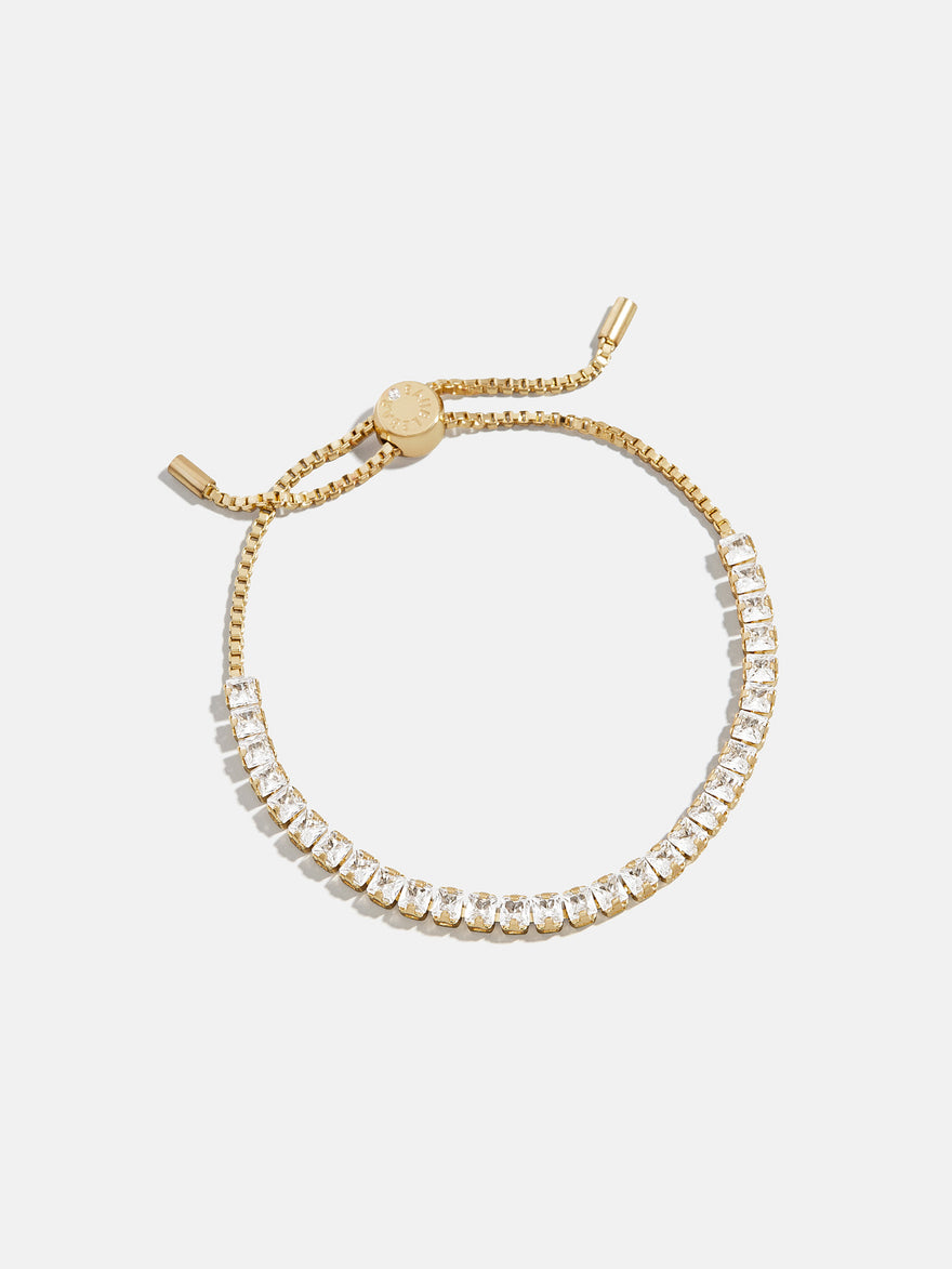 Brooke Tennis Bracelet - Square Stone