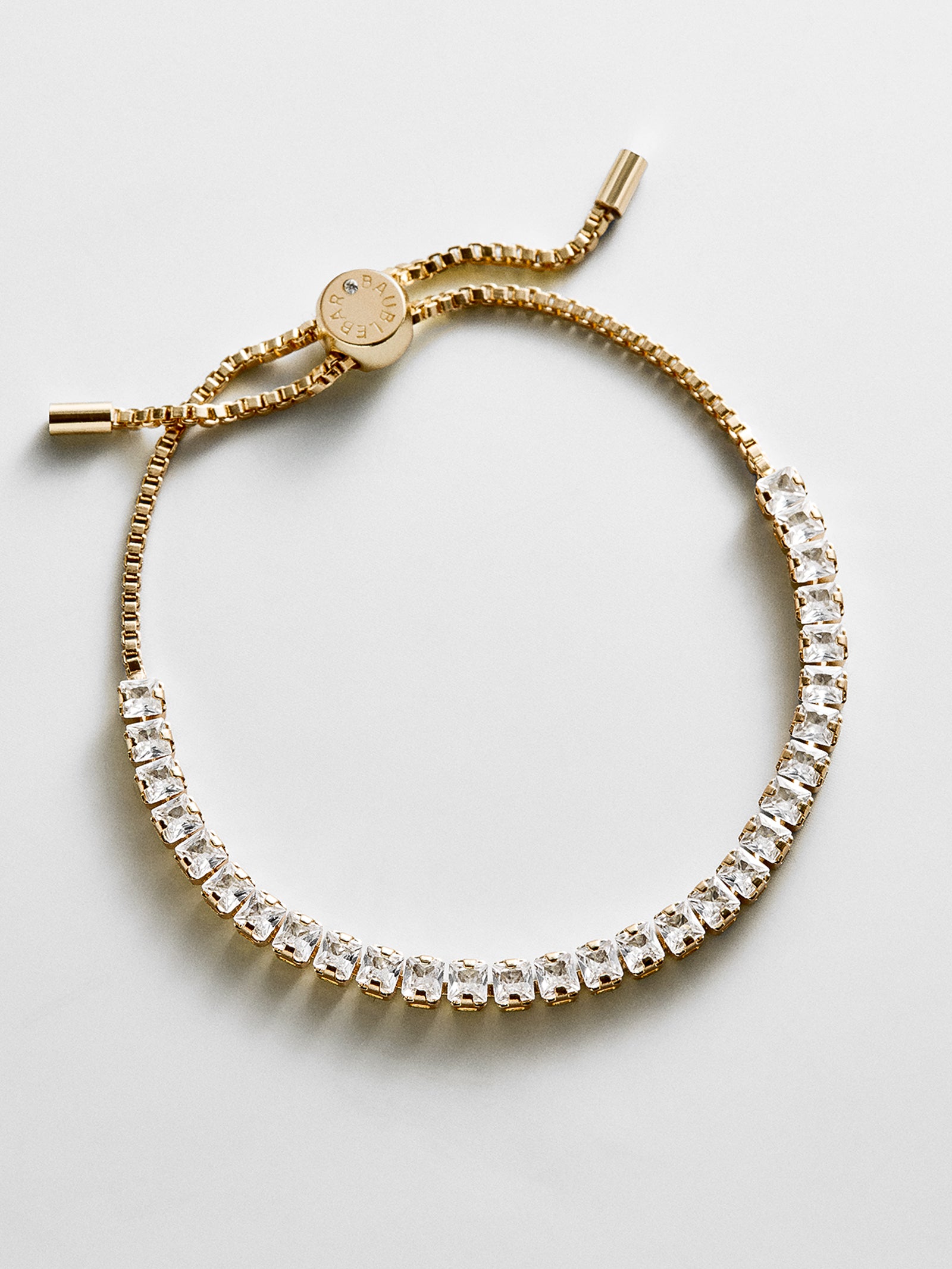Brooke Tennis Bracelet - Square Stone