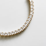 Brooke Tennis Bracelet - Square Stone