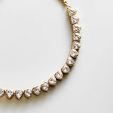 Brooke Tennis Bracelet - Heart Stone