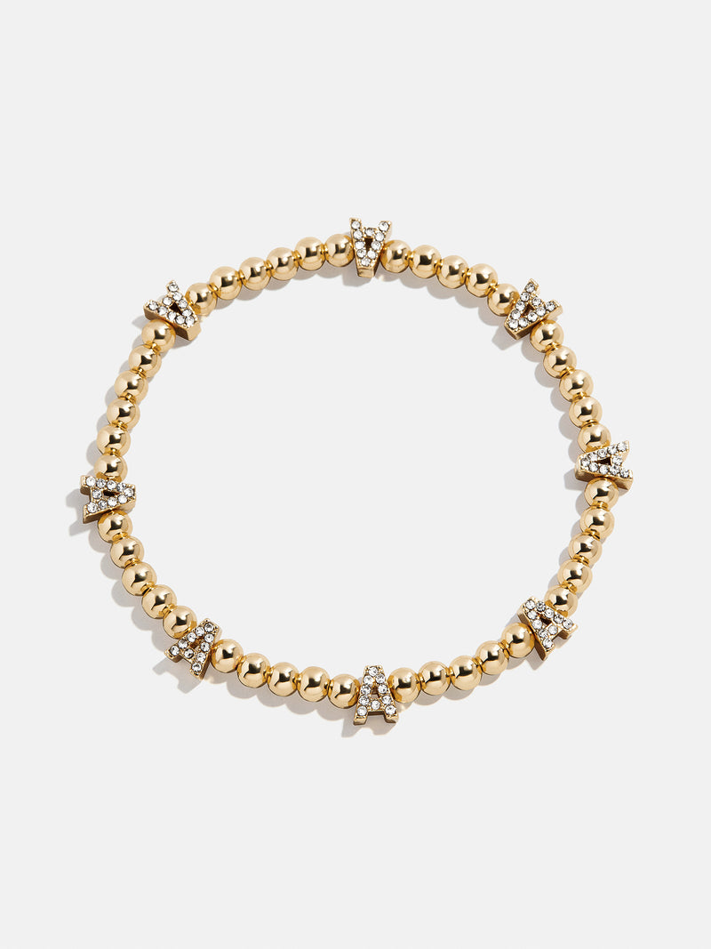 BaubleBar A - 
    Beaded bracelet for stacking 
  
