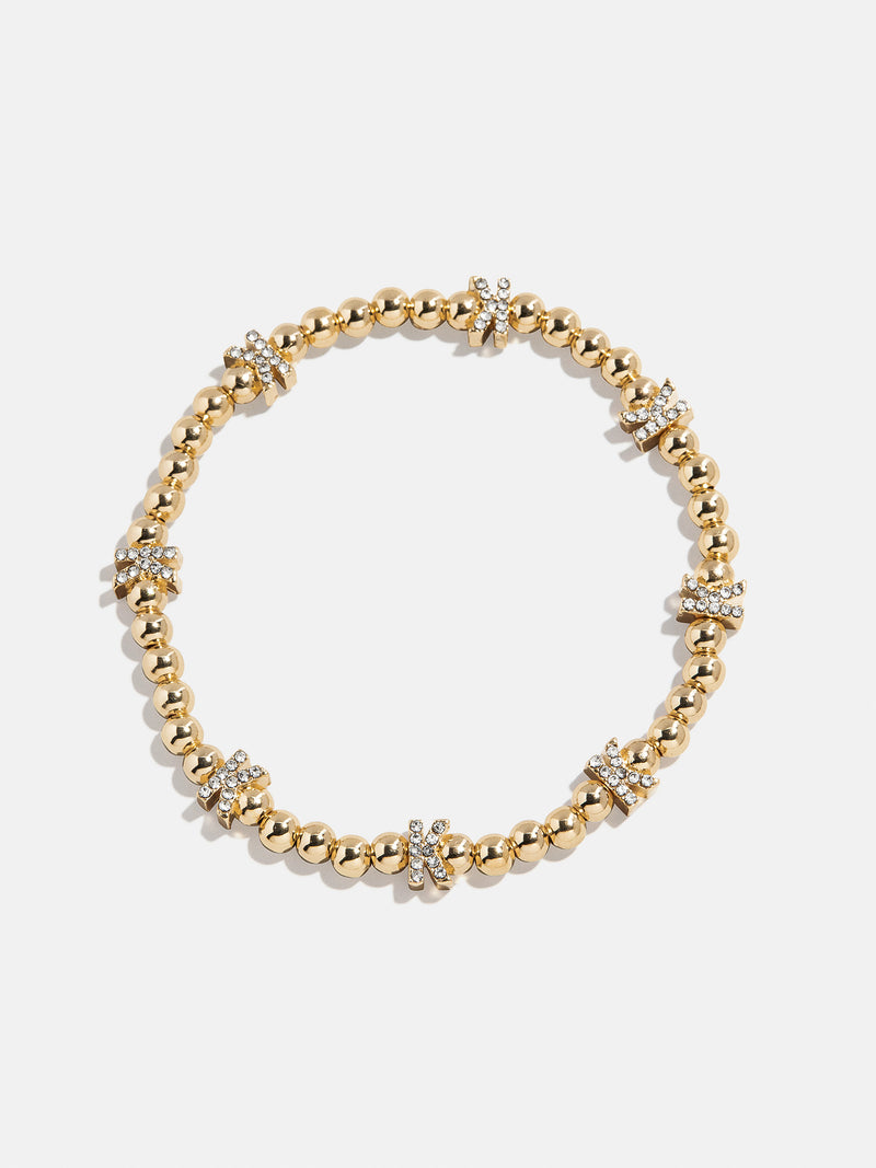 BaubleBar K - 
    Beaded bracelet for stacking 
  
