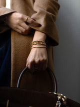 BaubleBar Repeating Initial Pisa Bracelet - Gold/Pavé - 
    SALE STYLES START AT $10: This Week Only
  
