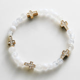 Peace of Mind Semi-Precious Bracelet - Cross