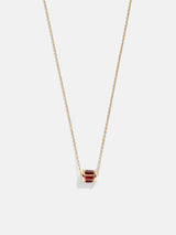 BaubleBar Tatum Birthstone Necklace - Garnet - 
    Black Friday Deal
  
