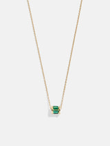 BaubleBar Tatum Birthstone Necklace - Emerald - 
    Black Friday Deal
  
