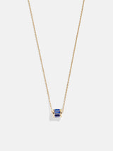 BaubleBar Tatum Birthstone Necklace - Sapphire - 
    Black Friday Deal
  
