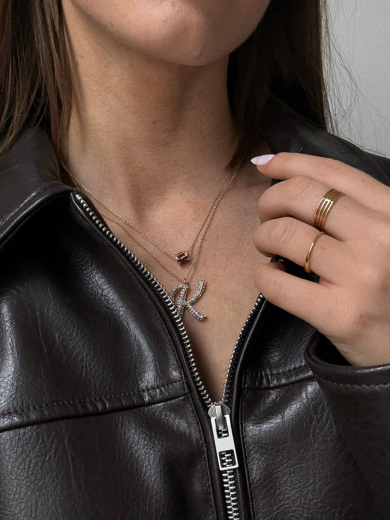 BaubleBar Tatum Birthstone Necklace - Ruby - 
    Black Friday Deal
  
