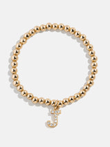 BaubleBar Gold/Pavé Dangle Charm Initial Pisa Bracelet  - J - 
    SALE STYLES START AT $10
  
