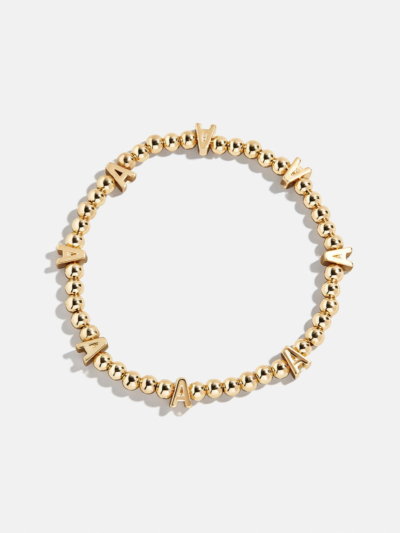 BaubleBar A - 
    Beaded bracelet for stacking 
  
