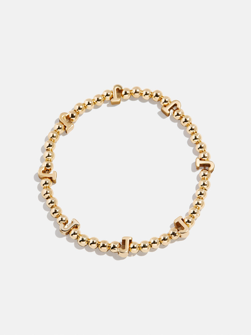 BaubleBar J - 
    Beaded bracelet for stacking 
  
