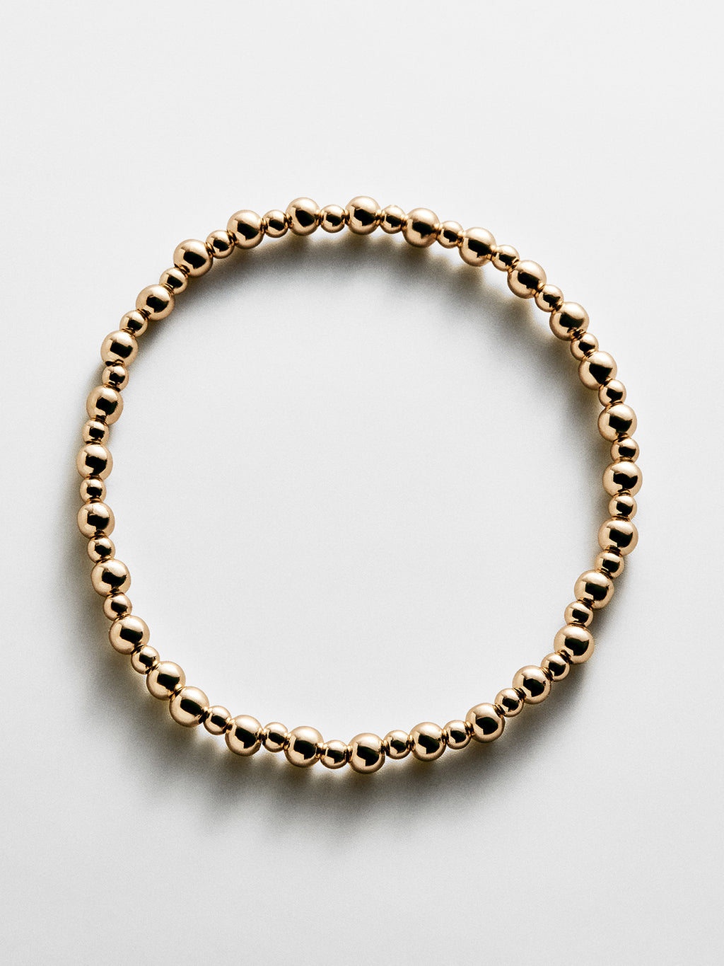 Chelsea Pisa Bracelet - 3MM/4MM Alternating Gold Pisa – Beaded