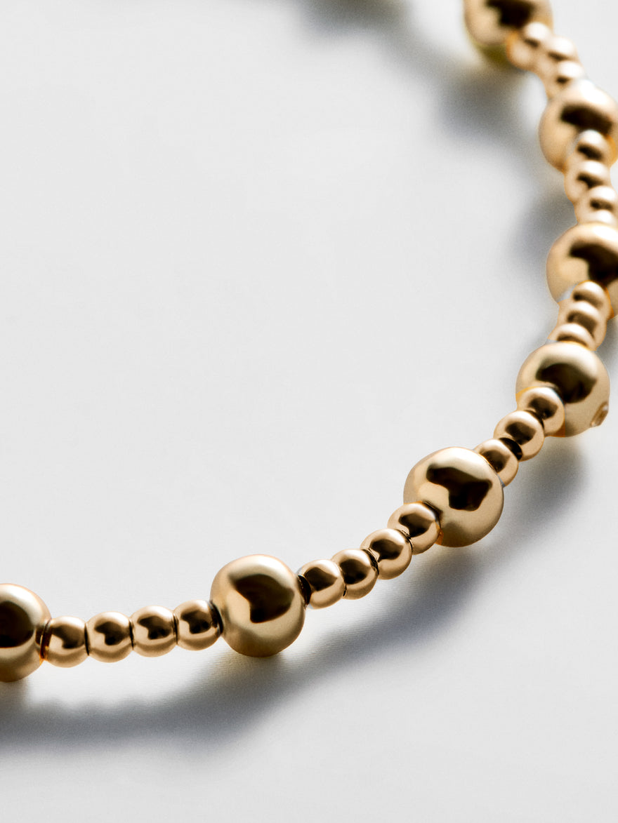 Chelsea Pisa Bracelet - 2MM/4MM Gold Pisa