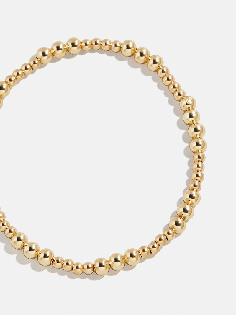 Paula Pisa Bracelet - 3MM/4MM Grouped Gold Pisa