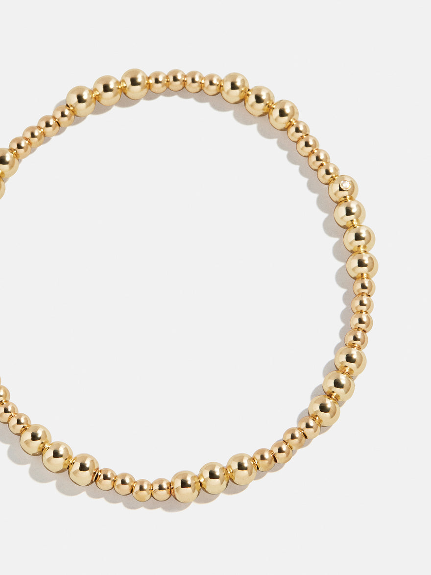 Paula Pisa Bracelet - 3MM/4MM Grouped Gold Pisa