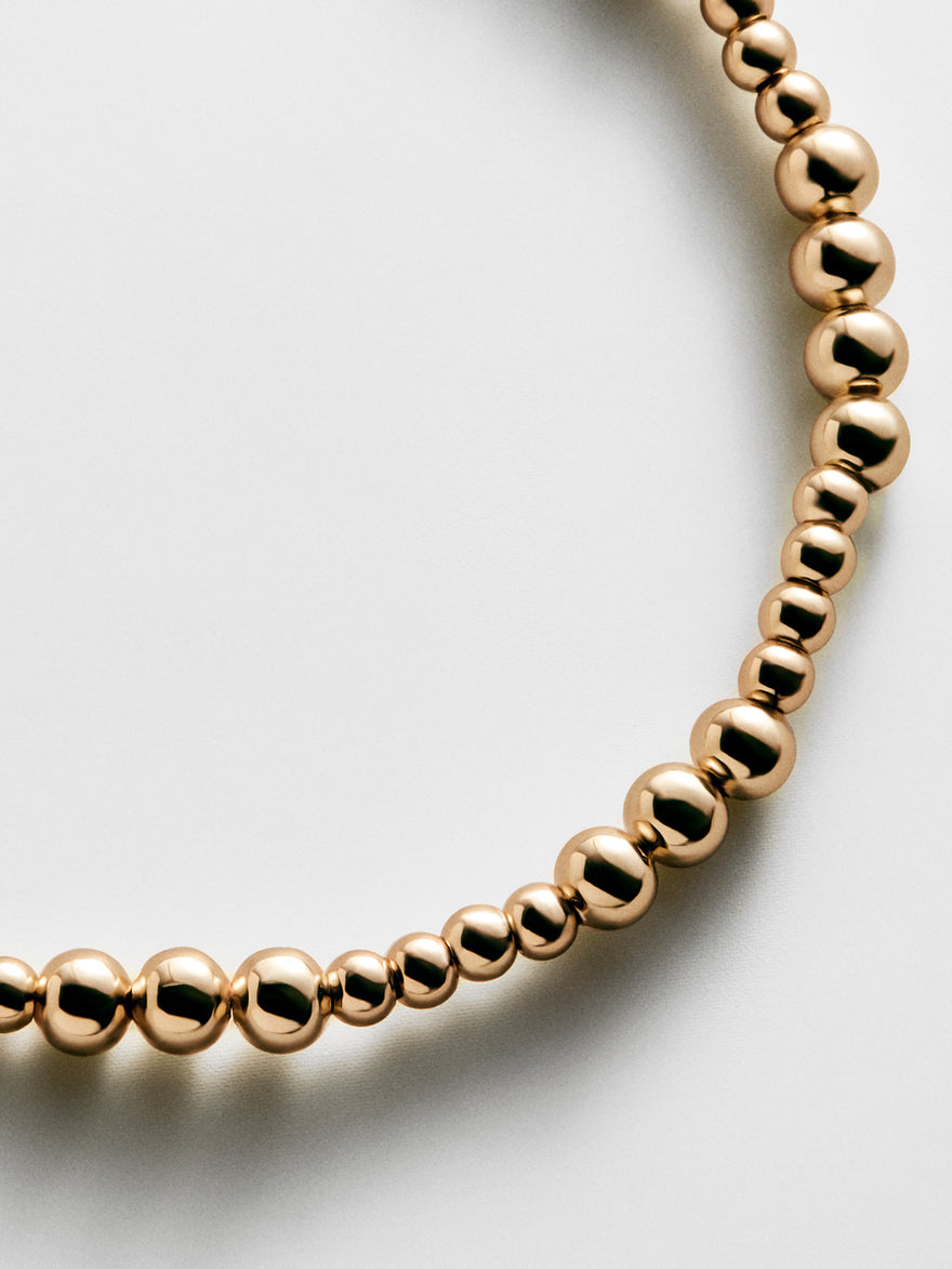 Paula Pisa Bracelet - 3MM/4MM Grouped Gold Pisa