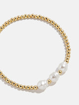 BaubleBar Pearl Stretch Bracelet - 3 Pearls - 
    Stocking Stuffer Deal
  
