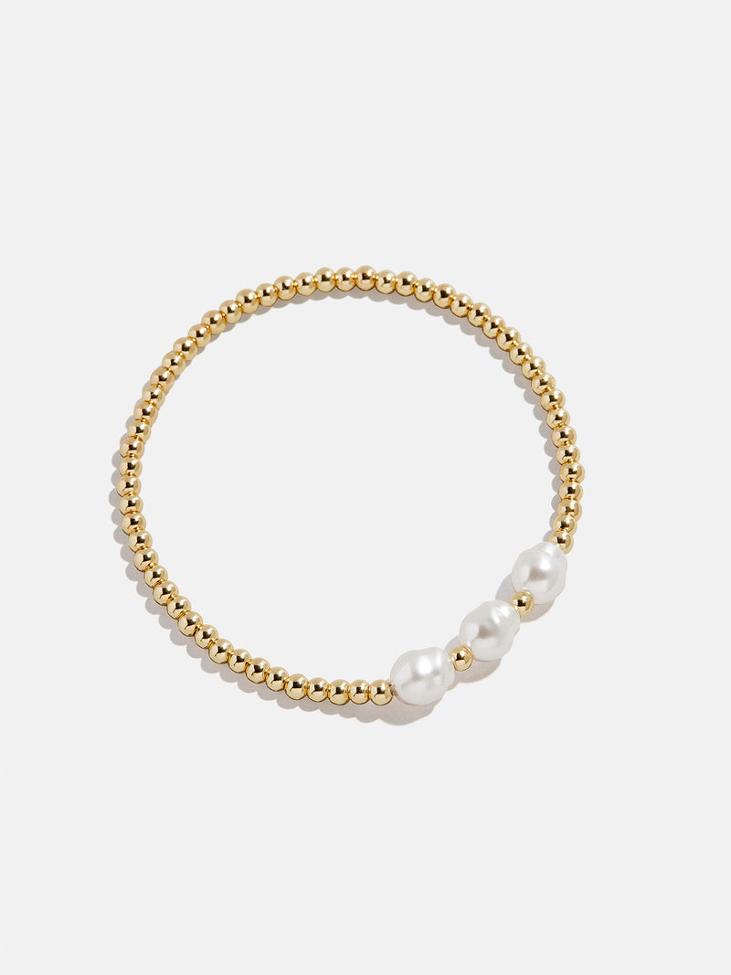 BaubleBar Pearl Stretch Bracelet - 3 Pearls - 
    Stocking Stuffer Deal
  
