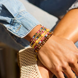 Pavé Pisa Bracelet - Alternating Pavé