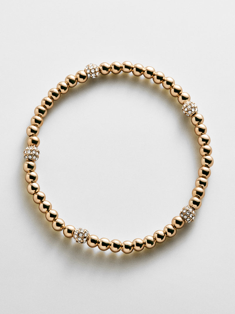 Pavé Pisa Bracelet - Alternating Pavé
