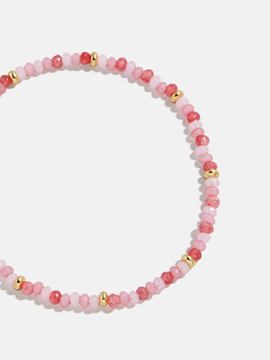 Emily Semi-Precious Bracelet - Light Pink Multi