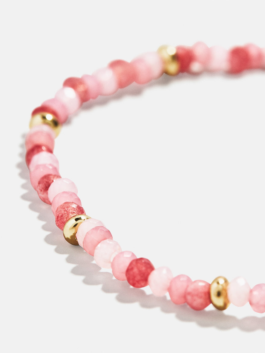 Emily Semi-Precious Bracelet - Light Pink Multi