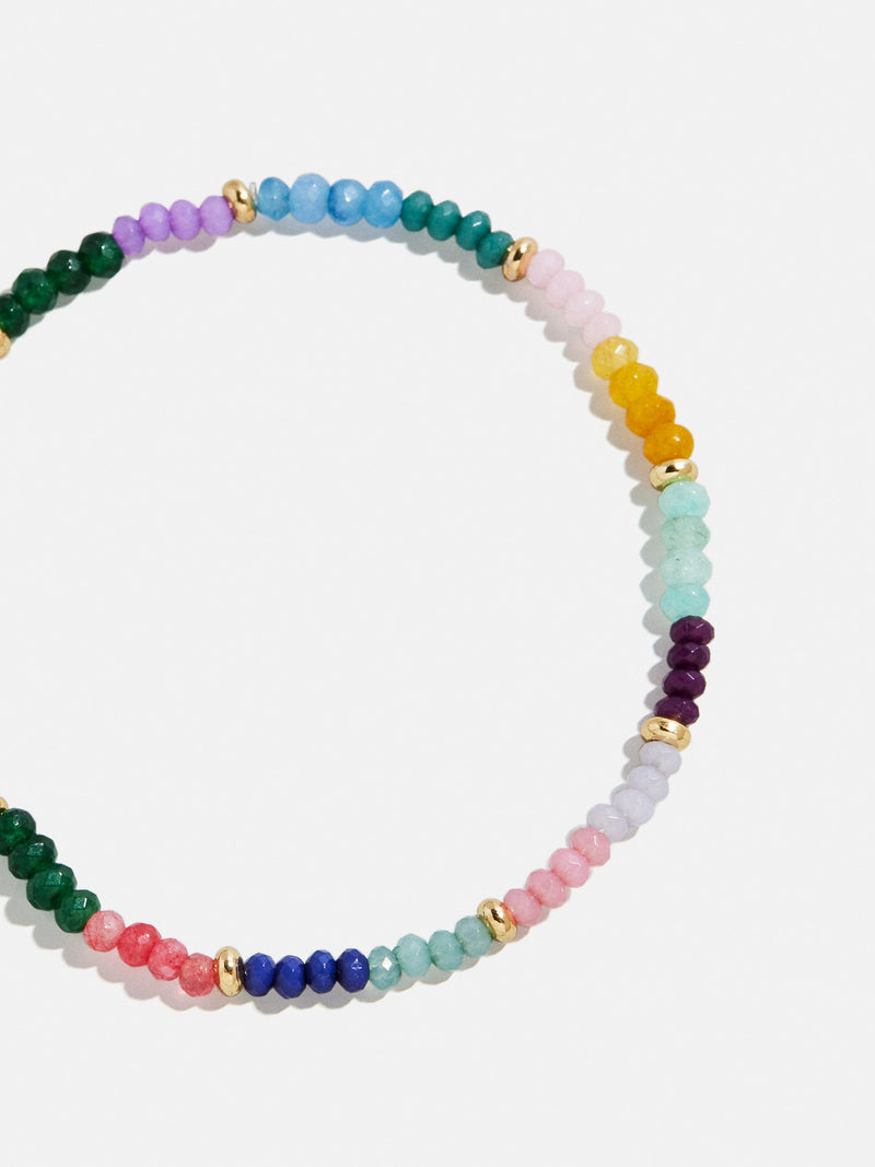 BaubleBar Emily Semi-Precious Bracelet - Multi Colorblock - 
    Beaded bracelet for stacking
  
