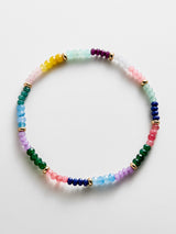 BaubleBar Emily Semi-Precious Bracelet - Multi Color Block - 
    Beaded bracelet for stacking
  
