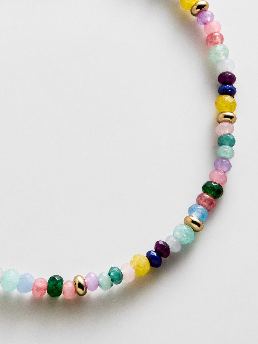 Emily Semi-Precious Bracelet - Light Multi
