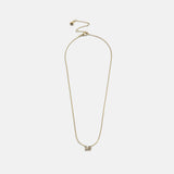 Varsity Gold/Pavé Number Custom Necklace - One Gold Station